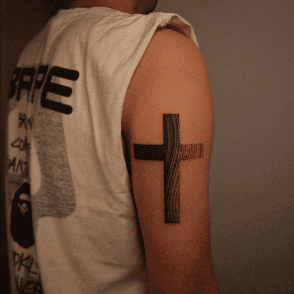 Share More Than Minimalist Cross Tattoo Super Hot In Coedo Vn